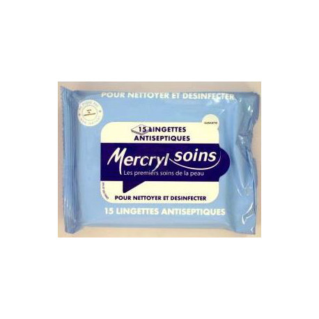 MercrylSoins Lingettes Antiseptiques. MercrylSoins Lingettes Antiseptiques.