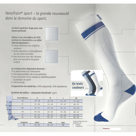 VeinoTrain Chaussettes Sport VeinoTrain Chaussettes Sport