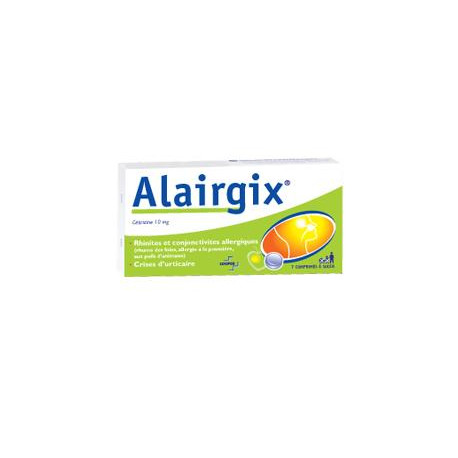 ALAIRGIX. Cétirizine 10 mg.