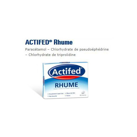 Actifed Rhume 15 cpr.