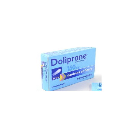 Doliprane 150 Mg Suppositoires Pharma Z La Boutique
