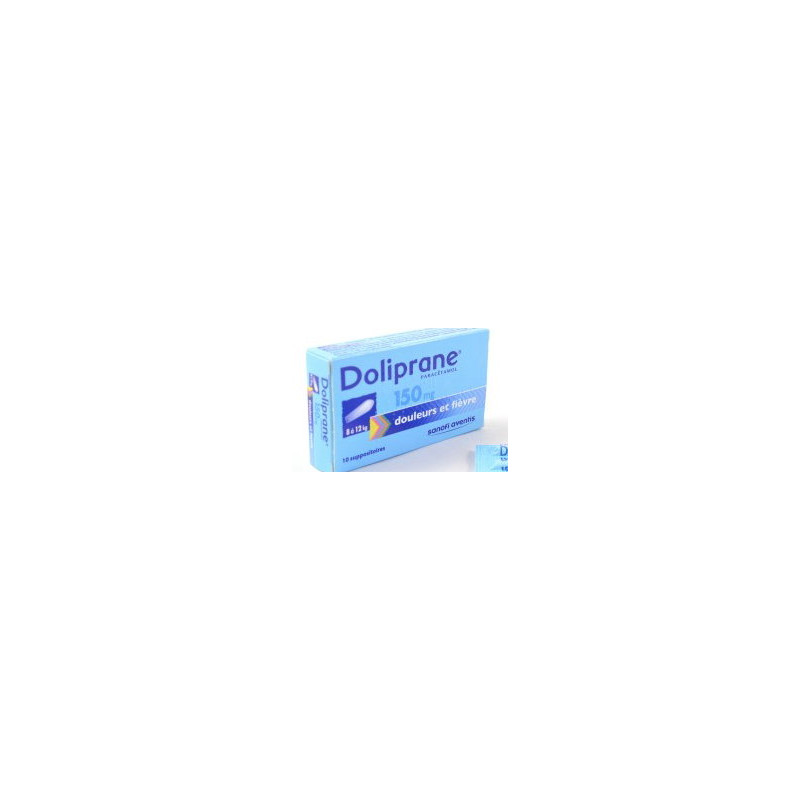 Doliprane 150 Mg Suppositoires Pharma Z La Boutique