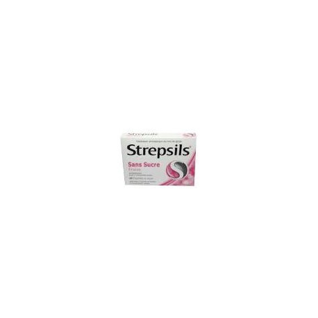 Strepsils Fraise sans Sucre Strepsils Fraise sans Sucre