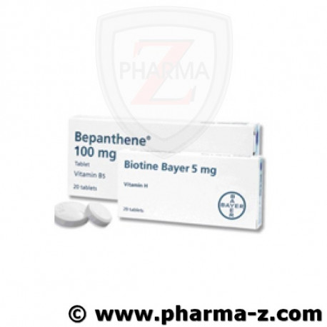 Bépanthène 100 mg Bte de 60