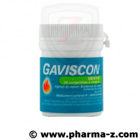 Gaviscon Comprimés à croquer Menthe