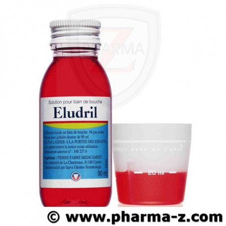 Eludril Bain de bouche 90ml