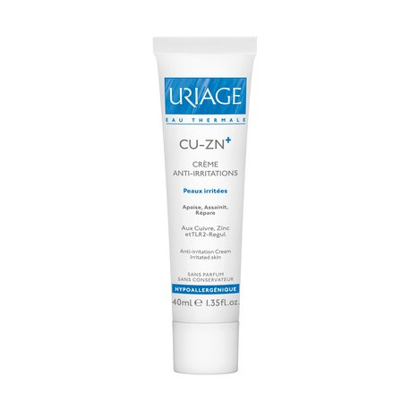 Uriage Cu-Zn+ Crème Tube de 40ml.