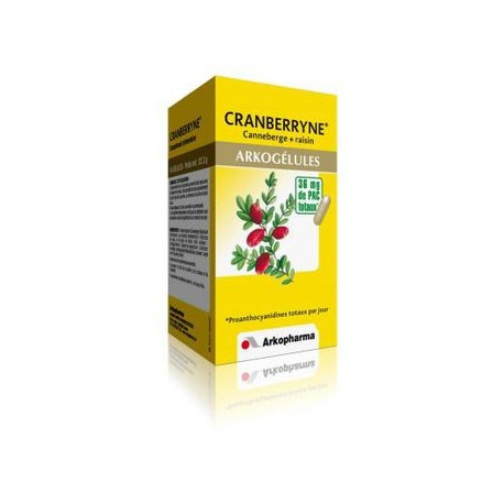 Arkogélules Cranberry PM (Canneberge). Arkogélules Cranberry PM (Canneberge).