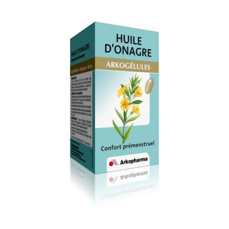 Arkogélules Huile d'Onagre PM. Arkogélules Huile d'Onagre PM.