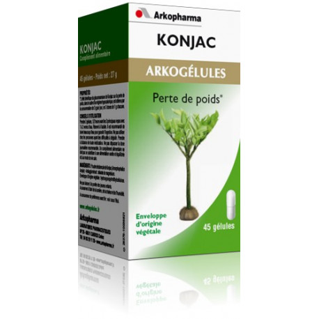 Arkogélules Konjac. Arkogélules Konjac.