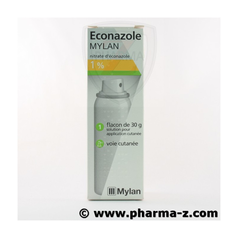 Econazole Mylan 1 Solution Medicament Anti Fongique