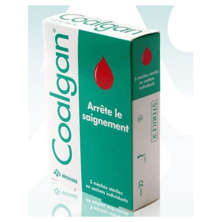 coalgan, meche hémostatique coalgan, meche hémostatique