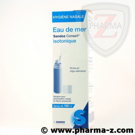 Eau de Mer Sandoz Conseil Isotonique