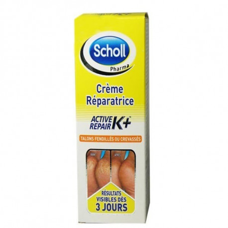 Scholl crème réparatrice active K+