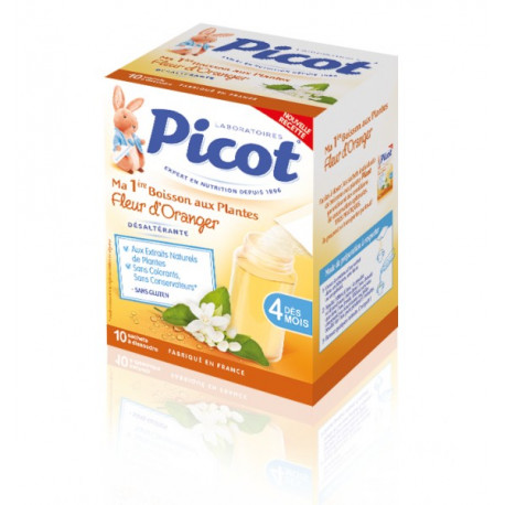 Picot Boisson pour Bébé à la Fleur d'Oranger. Picot Boisson pour Bébé à la Fleur d'Oranger.