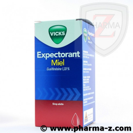 Vicks expectorant miel (guaifénésine 1.33%) Vicks expectorant miel (guaifénésine 1.33%)