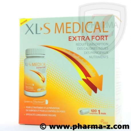 XLS medical extra fort bte 120 cp XLS medical extra fort bte 120 cp