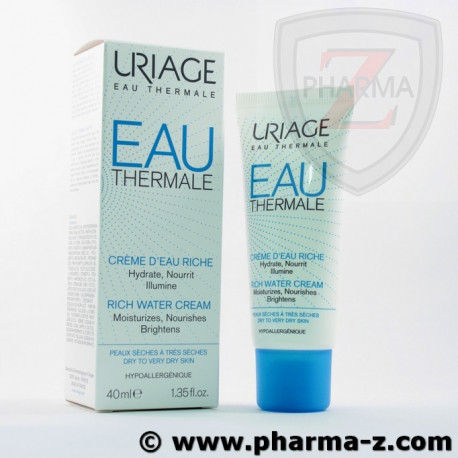 Eau Thermale Crème d'eau riche Eau Thermale Crème d'eau riche