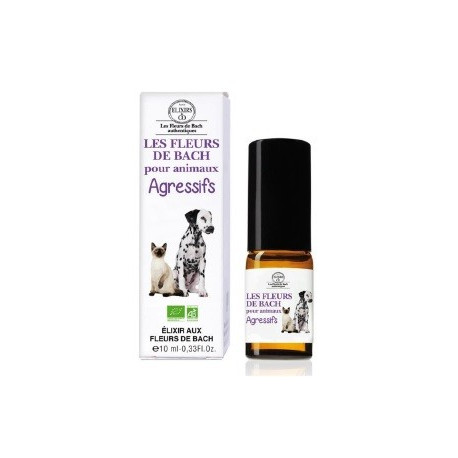 Elixir Animaux Agressifs aux Fleurs de Bach spray 10mL Elixirs&CO Elixir Animaux Agressifs aux Fleurs de Bach spray 10mL Elixirs&CO