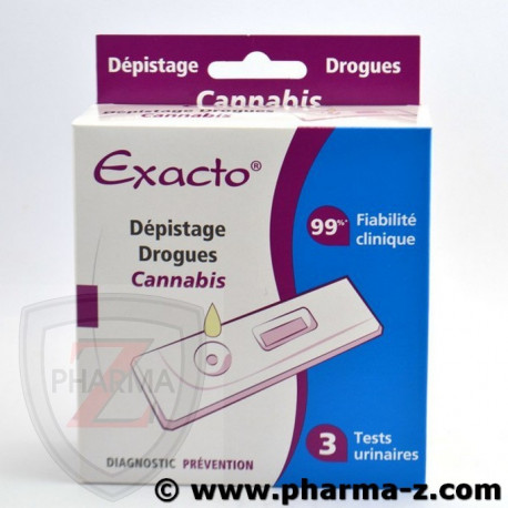 Exacto, Depistage Drogues Canabis Exacto, Depistage Drogues Canabis