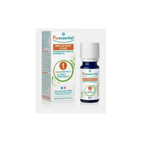 Huile Essentielle Bois de rose d'asie 10mL Puressentiel Huile Essentielle Bois de rose d'asie 10mL Puressentiel