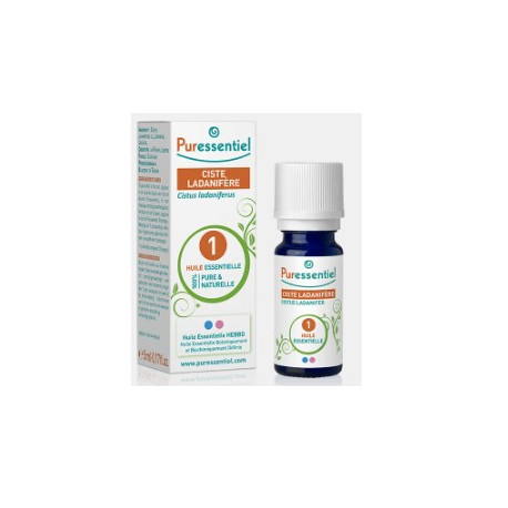 Huile Essentielle Ciste ladanifère BIO Puressentiel 5mL Huile Essentielle Ciste ladanifère BIO Puressentiel 5mL