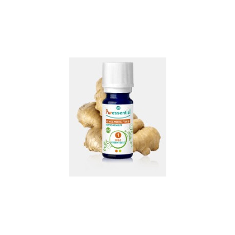 Huile Essentielle Gingembre Bio Puressentiel 5mL Huile Essentielle Gingembre Bio Puressentiel 5mL