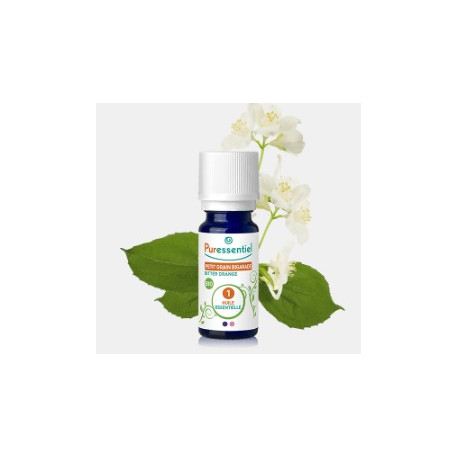 Huile Essentielle Petit grain bigaradier BIO 10mL Puressentiel Huile Essentielle Petit grain bigaradier BIO 10mL Puressentiel