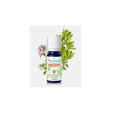 Huile Essentielle Sarriette des montagnes BIO 5mL Puressentiel Huile Essentielle Sarriette des montagnes BIO 5mL Puressentiel