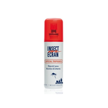 Insect Ecran Spray Répulsif Spécial Tropiques. Insect Ecran Spray Répulsif Spécial Tropiques.