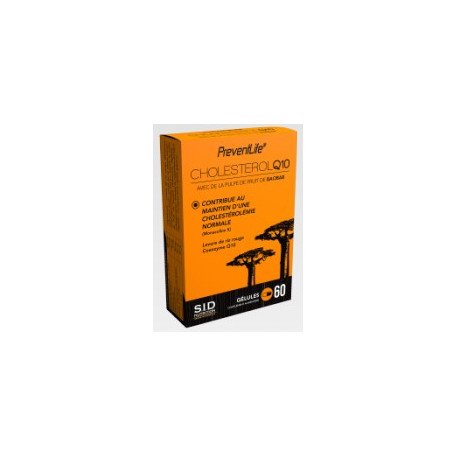 Preventlife Cholesterol Q10, 60 gélules Preventlife Cholesterol Q10, 60 gélules