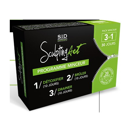 SID sculpting act programme minceur 3 en 1 SID sculpting act programme minceur 3 en 1