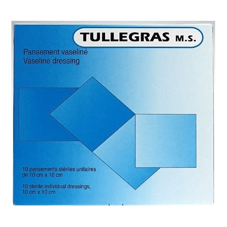Tulle gras 10x10 Tulle gras 10x10