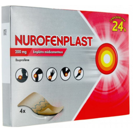 Nurofenplast 200mg bt4 Nurofenplast 200mg bt4