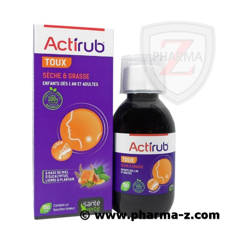 Actirub Toux Seche Grasse Traitement Contre Le Rhume