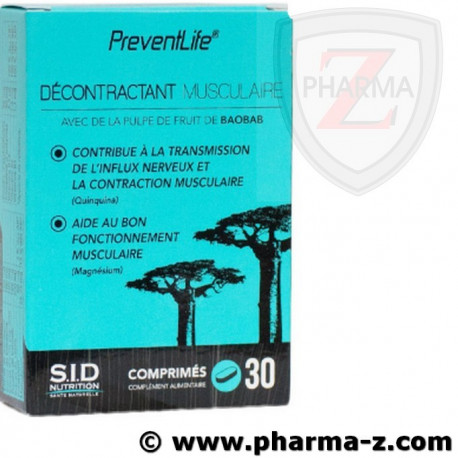 Preventlife Décontractant Musculaire