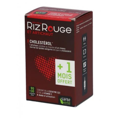 Levure Riz Rouge 120 comprimés Levure Riz Rouge 120 comprimés