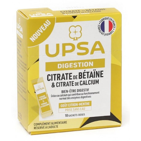 Citrate de Bétaïne Upsa sticks