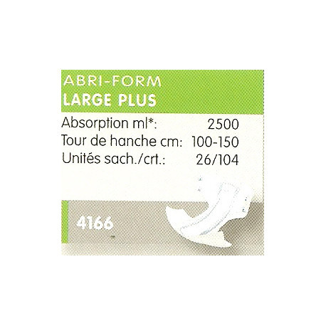 Abri-Form Large Plus 4166 - 43066 Abri-Form Large Plus 4166 - 43066