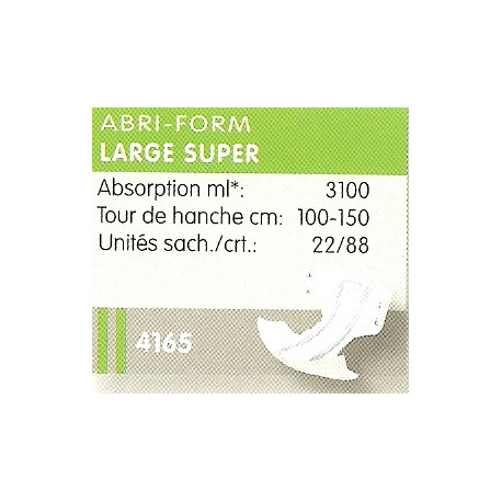 Abri-form Large Super Sachet 4165 - 43065